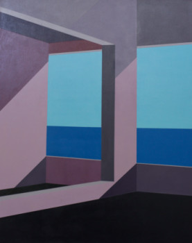 Œuvre contemporaine nommée « Un balcon sur la mer », Réalisée par PADDY