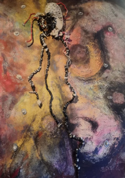 Œuvre contemporaine nommée « méduse de l'au-delà », Réalisée par VéBERT