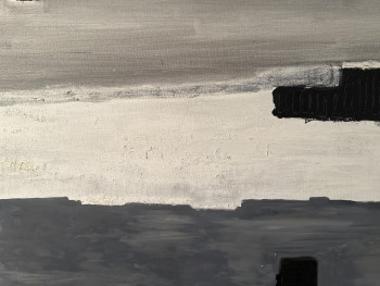 Œuvre contemporaine nommée « Ballade du gris », Réalisée par SRV