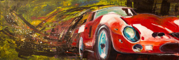 Œuvre contemporaine nommée « 250 GTO », Réalisée par ėCLABOUSSEUR D'ART