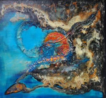 Œuvre contemporaine nommée « Mururoa : ESSAIS NUCLÉAIRES », Réalisée par ANDY BLEU