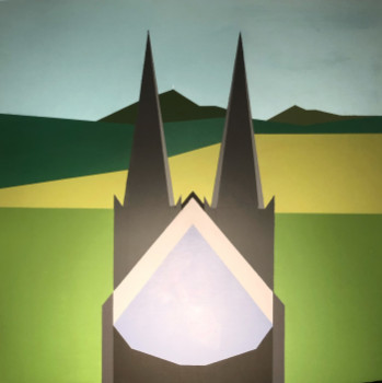 Œuvre contemporaine nommée « Cassure dans le paysage », Réalisée par BASILE COULAMY