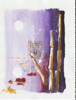 Œuvre contemporaine nommée « ab 1 », Réalisée par JEAN MARIE SCHROETTER