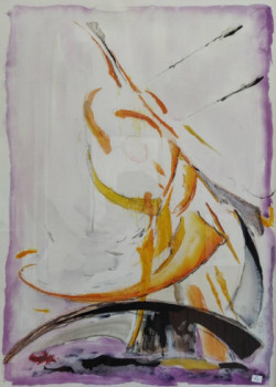 Œuvre contemporaine nommée « danse », Réalisée par JEAN MARIE SCHROETTER