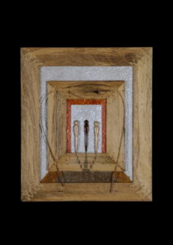 Œuvre contemporaine nommée « L'Entretien », Réalisée par AL MAURY