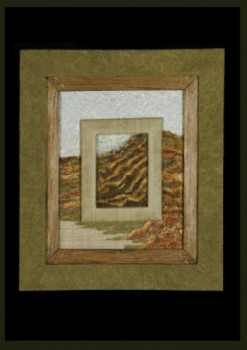 Œuvre contemporaine nommée « Desert Laiton », Réalisée par AL MAURY
