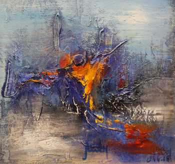 Œuvre contemporaine nommée « PF32 », Réalisée par ANDY BLEU