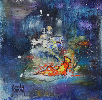 Œuvre contemporaine nommée « PF35 », Réalisée par ANDY BLEU