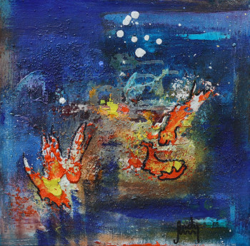 Œuvre contemporaine nommée « PF36 », Réalisée par ANDY BLEU