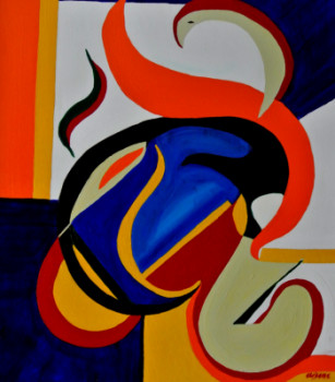 Œuvre contemporaine nommée « >Mouvement », Réalisée par ELISAME