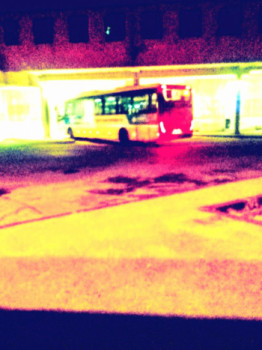 Œuvre contemporaine nommée « Babylon by bus 2 », Réalisée par HICHAM DAHIBI