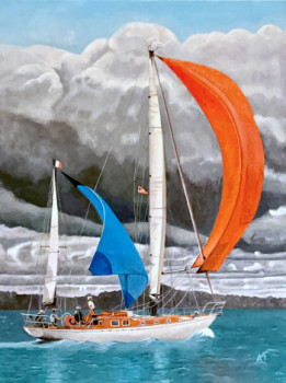 Œuvre contemporaine nommée « Le Léopard Normand », Réalisée par ARNAUD FEUGA