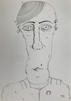 Œuvre contemporaine nommée « Zach », Réalisée par MATH