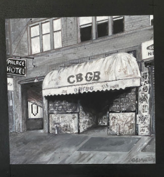 Œuvre contemporaine nommée « Cbgb », Réalisée par SAMM