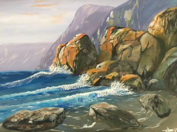 Œuvre contemporaine nommée « la mer », Réalisée par HESSE