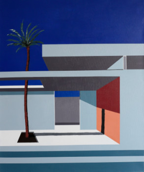 Œuvre contemporaine nommée « Le Corbusier 2 », Réalisée par PADDY