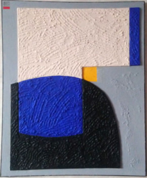 Œuvre contemporaine nommée « 73x60cm 12-03-23 », Réalisée par ALAIN MAUDOUX