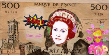 Œuvre contemporaine nommée « God saved the Queen! », Réalisée par NDFR