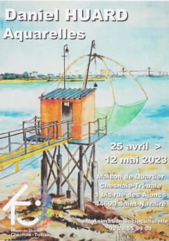Œuvre contemporaine nommée « Expo perso à St-Nazaire (44) », Réalisée par DANIEL HUARD