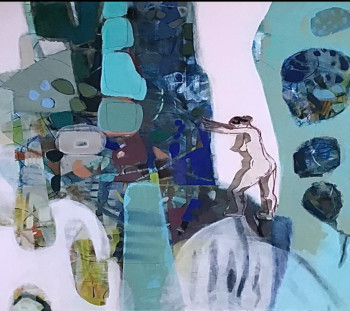 Œuvre contemporaine nommée « Chercher la lumiēre », Réalisée par SARAH LANYI