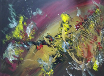 Œuvre contemporaine nommée « Euphorique », Réalisée par CHRISTINE LAFAGE