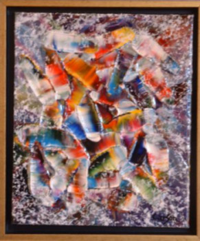 Œuvre contemporaine nommée « Emerveillement - Sold / Vendu - Estimation : 5 000 € », Réalisée par CHARLES CARSON, GMBA, CREATEUR DU MOUVEMENT 'CARSONISME'