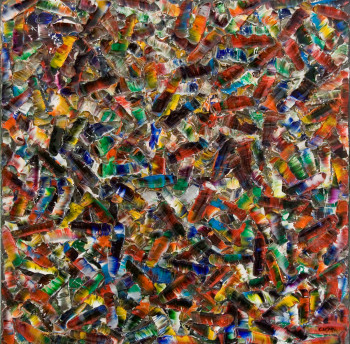Œuvre contemporaine nommée « Doux ruissellement d'octobre - Sold / Vendu - estimation : 50 000 € », Réalisée par CHARLES CARSON, GMBA, CREATEUR DU MOUVEMENT 'CARSONISME'