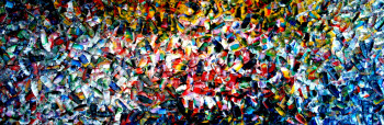 Œuvre contemporaine nommée « Brise d'un vent automnale - sold / Vendu - Estimation : 35 000 € », Réalisée par CHARLES CARSON, GMBA, CREATEUR DU MOUVEMENT 'CARSONISME'