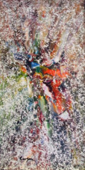 Œuvre contemporaine nommée « Brise automnale - Sold / Vendu - Estimation : 9 500 € », Réalisée par CHARLES CARSON, GMBA, CREATEUR DU MOUVEMENT 'CARSONISME'