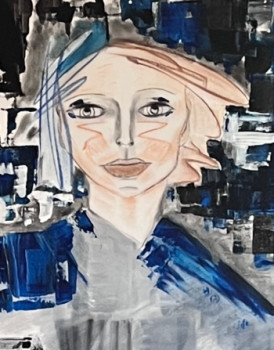 Œuvre contemporaine nommée « Aquarelle 5149 », Réalisée par éMILIE ICKX