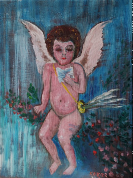 Œuvre contemporaine nommée « Ange », Réalisée par KOZAR
