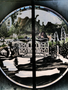 Œuvre contemporaine nommée « Le reflet argenté », Réalisée par ALINE TAIEB