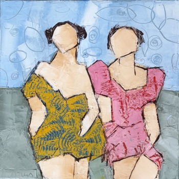 Œuvre contemporaine nommée « JOIE DU VENDREDI », Réalisée par LILI SORUS