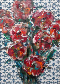Œuvre contemporaine nommée « Bouquet of flowers », Réalisée par BONNEAU-MARRON
