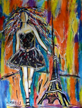 Œuvre contemporaine nommée « La parisienne », Réalisée par MATLIS