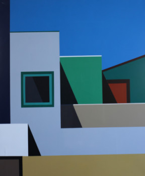 Œuvre contemporaine nommée « Abstraction Géométrique », Réalisée par PADDY