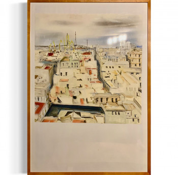 Œuvre contemporaine nommée « Port of Cadiz », Réalisée par FRANçOIS RENé