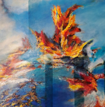 Œuvre contemporaine nommée « Phoenix », Réalisée par FRANçOISE PUIG