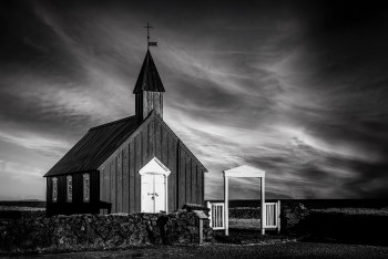 Œuvre contemporaine nommée « The Black Church », Réalisée par FRéDéRIC FOUSSIER