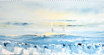 Œuvre contemporaine nommée « De l'autre côté », Réalisée par CAROLE FRAMEZELLE