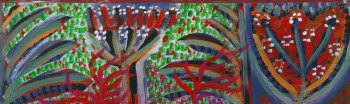 Œuvre contemporaine nommée « Jardin fauve », Réalisée par BONNEAU-MARRON