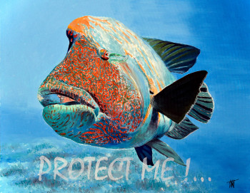 Œuvre contemporaine nommée « Protect Me ! / 6 », Réalisée par VENTURINI JEAN JACQUES