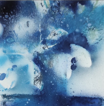 Œuvre contemporaine nommée « Blue velvet », Réalisée par ADELINE METRO