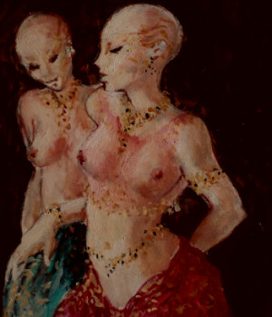 Œuvre contemporaine nommée « danse », Réalisée par CLAUDE HARDENNE