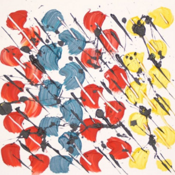 Œuvre contemporaine nommée « Sage printemps », Réalisée par B2L