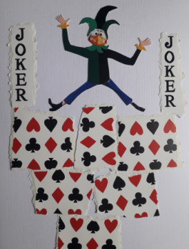 Œuvre contemporaine nommée « Joker », Réalisée par PERRINE HERNANDEZ