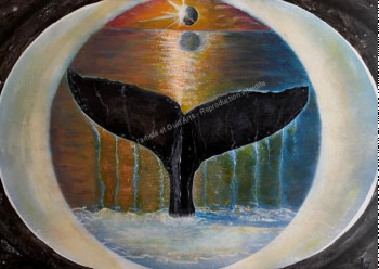 Œuvre contemporaine nommée « PAÏ : whale eye », Réalisée par JLO