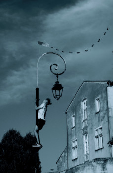 Œuvre contemporaine nommée « Au gré du vent », Réalisée par ANNE D. PHOTOGRAPHIES