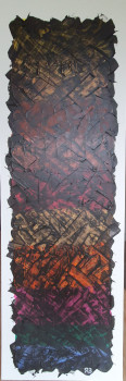 Œuvre contemporaine nommée « Mille-Feuille », Réalisée par RENAUD BARREYAT