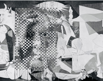 Œuvre contemporaine nommée « Guernica », Réalisée par ARIEL